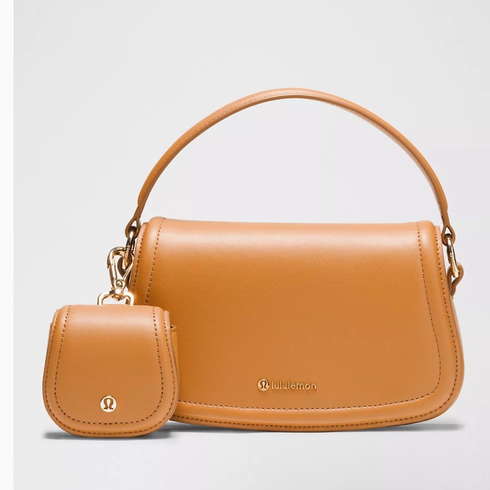 Lululemon Athletica Tan Shoulder Bag Set